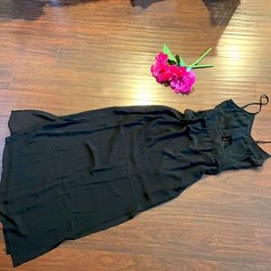 Long black dress